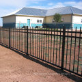 Wholesale Black Color Residential & Commercial Ornamental Steel Wrought Iron Fence.